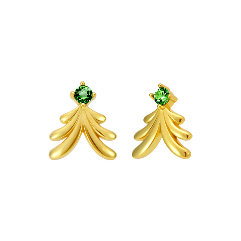 SIsslia 2024 The Latest Christmas Gold and Silver Hop Fashion High Quality Earrings