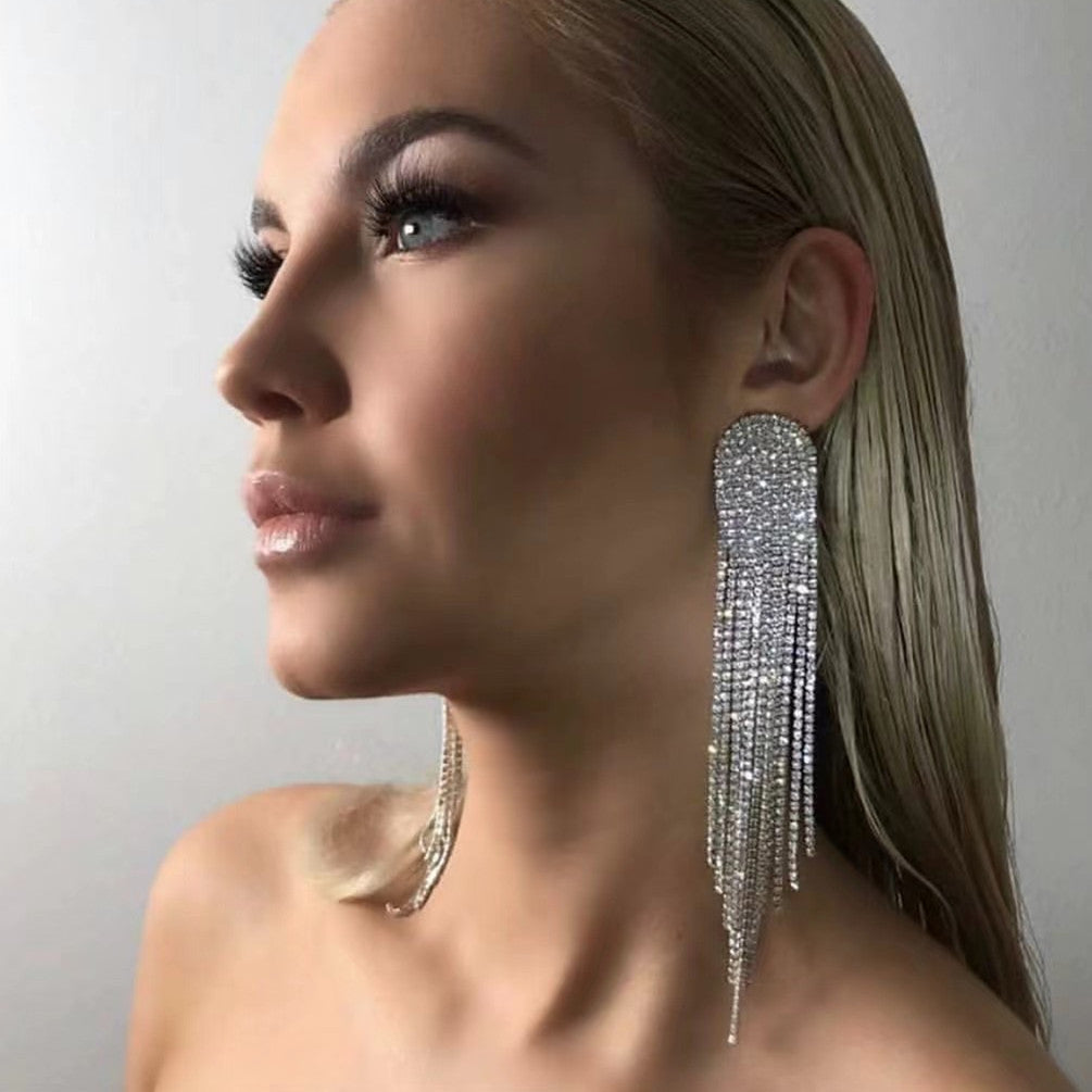 Tassel Earrings For Women Party Fashion