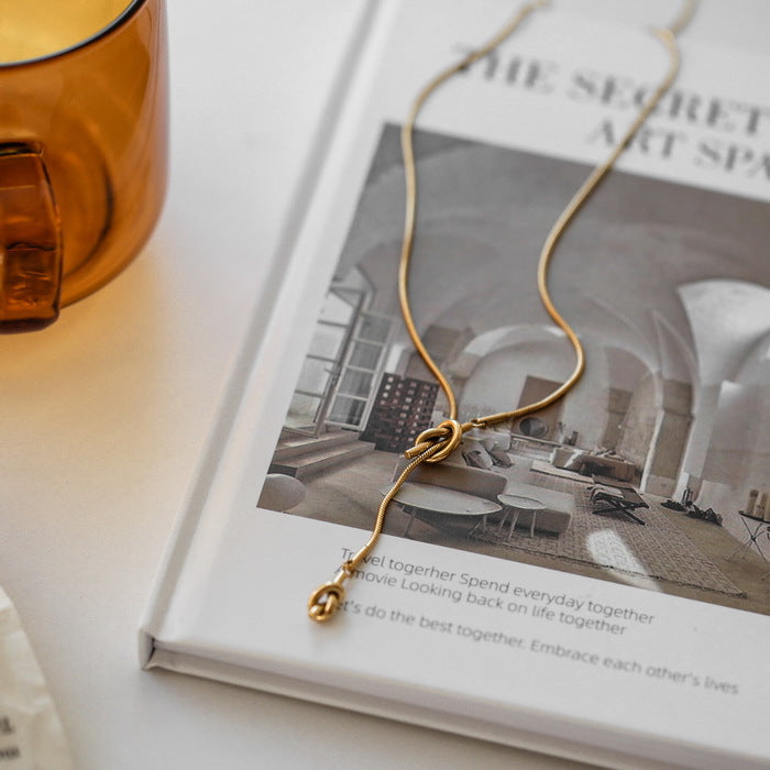 Gold Stainless Steel Necklace