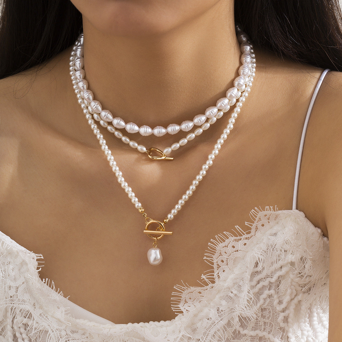Pearl Necklace Personality Bohemian
