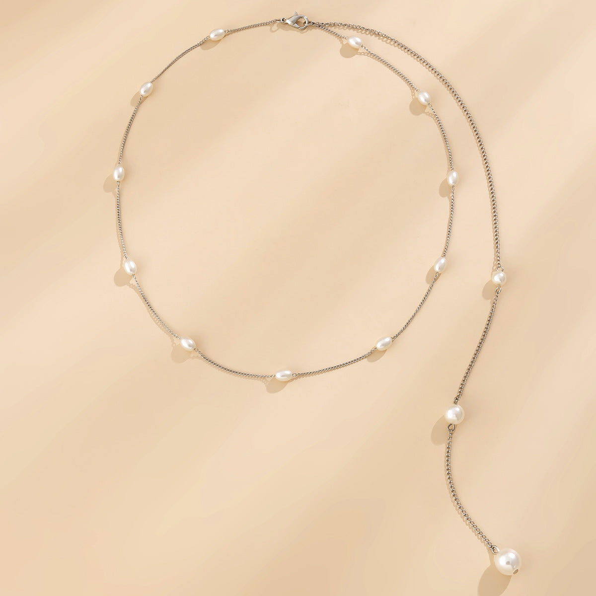 SISSLIA Popular Pearl Necklace Fashion Style Gold Plated Necklace Fashion Jewelry Necklaces For Woman