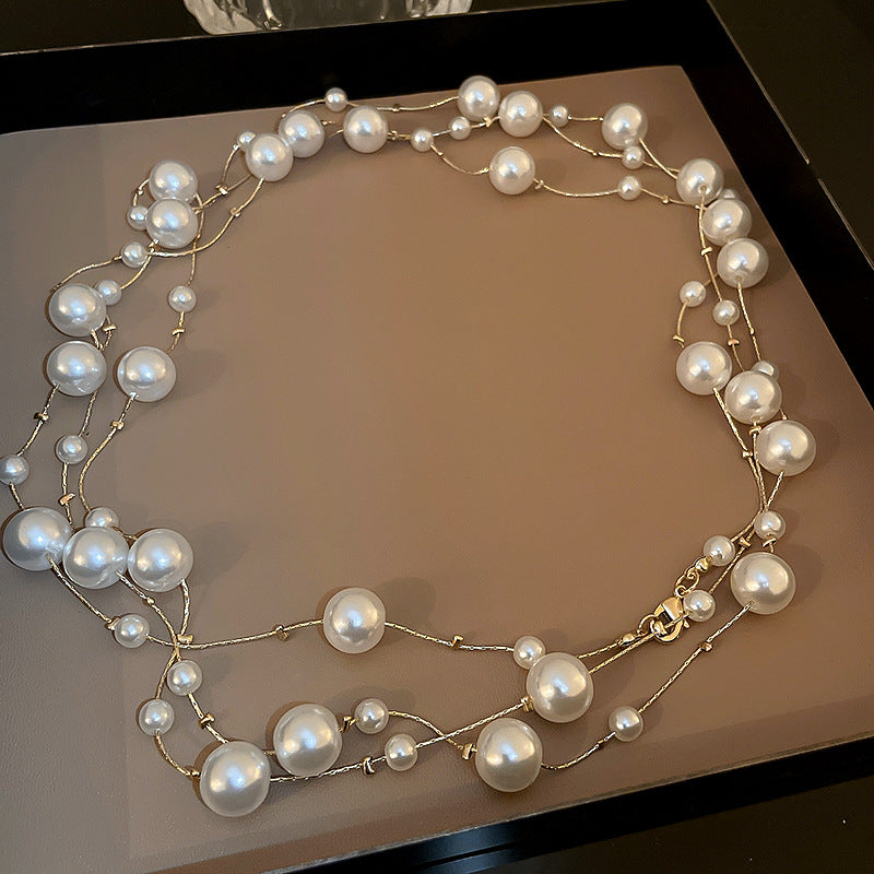 Fairy Long Pearl Necklace