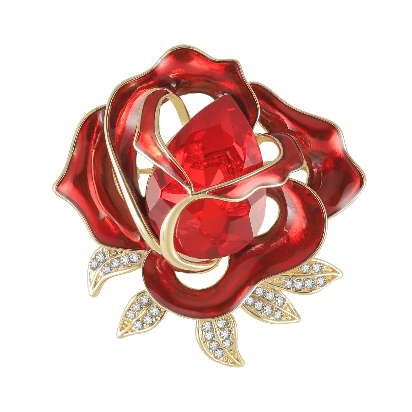 Royal Blue Bouquey coat brooch