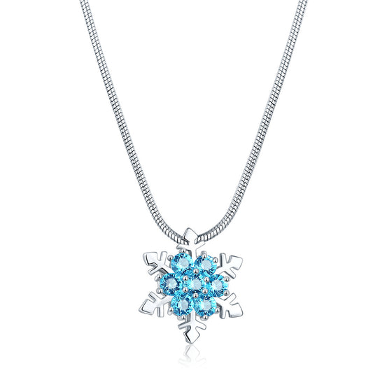 Snowflake Pendant Necklace