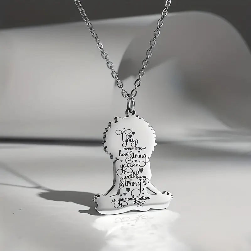 Sisslia Silver Plated Link Chain Stainless Steel Pendant Necklace For Men