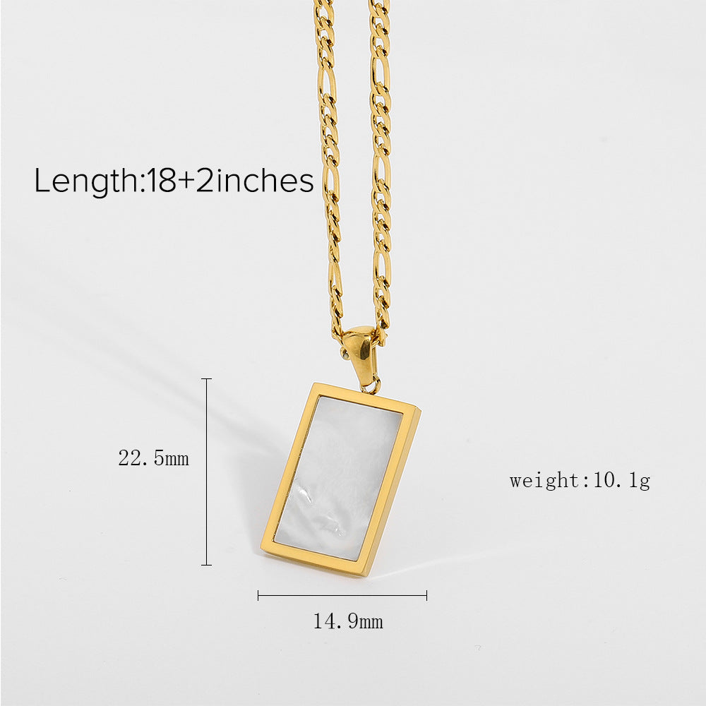 SISSLIA French Retro Twist Titanium Steel Heart-Shaped Women's Zircon Love Pendant Necklace for Women