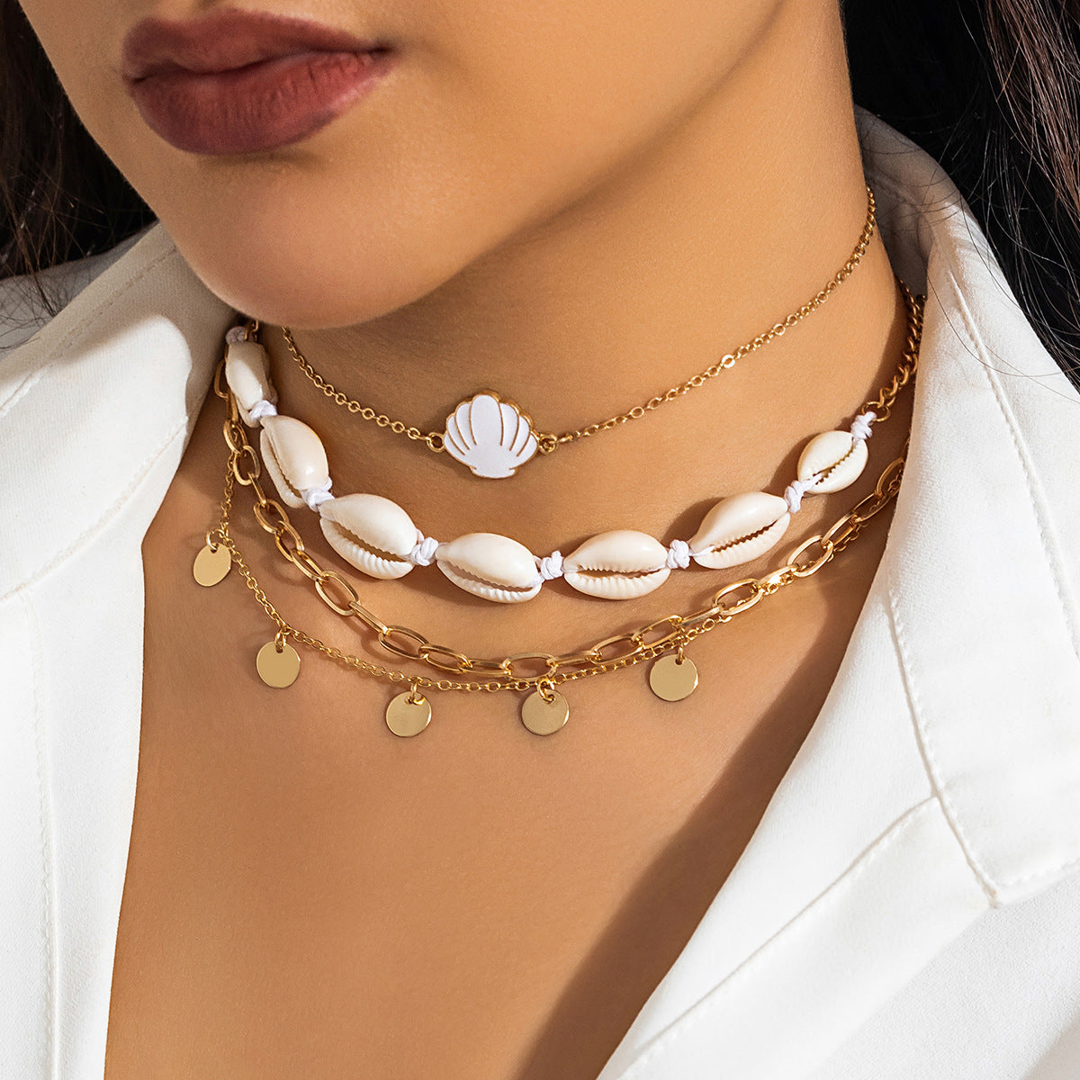 Custom Charm Personality Pearl  Necklaces