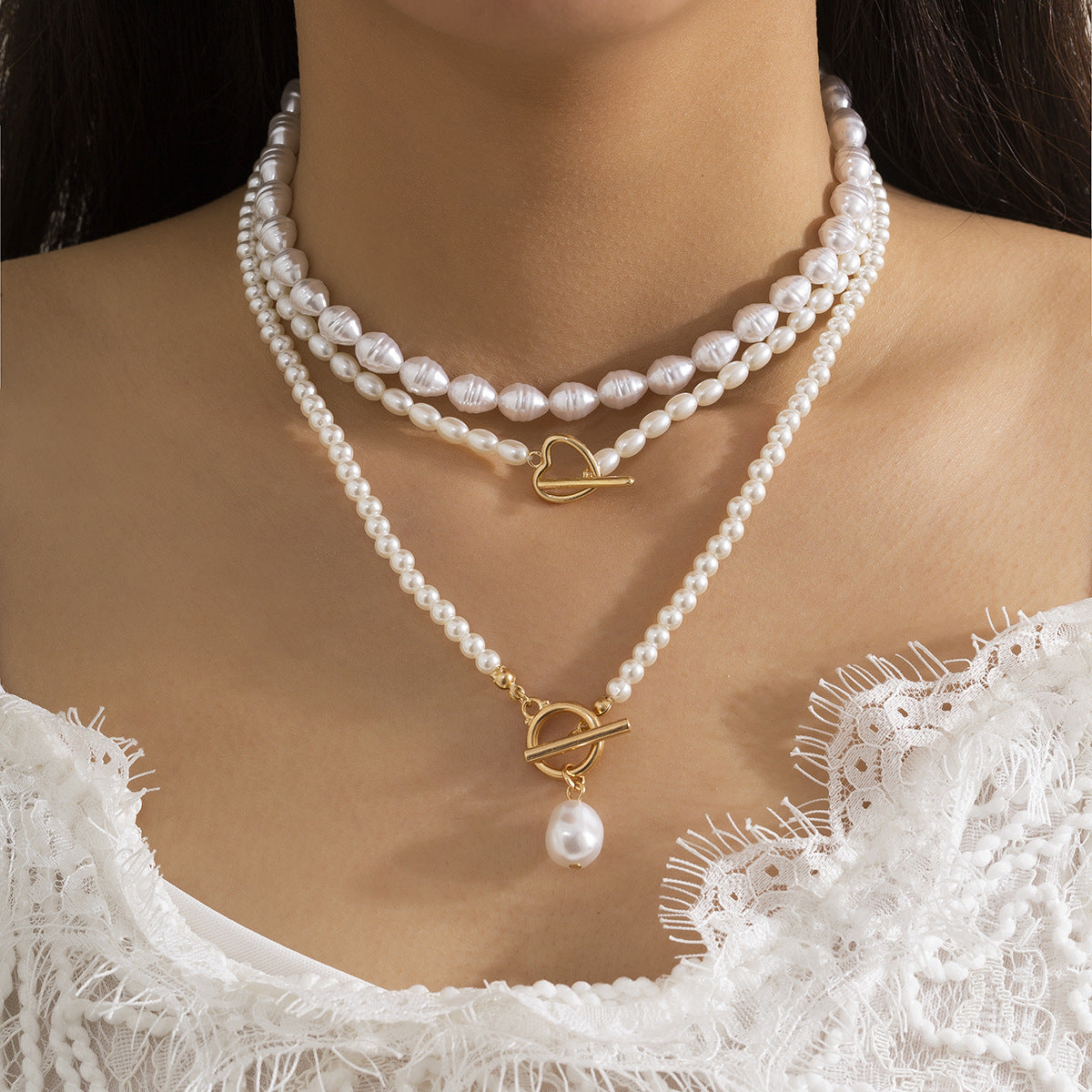 Pearl Necklace Personality Bohemian