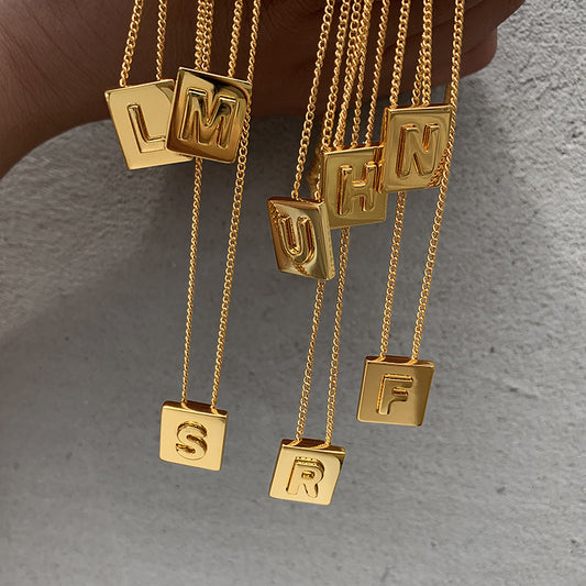 Stainless Steel Gold Plate Necklace