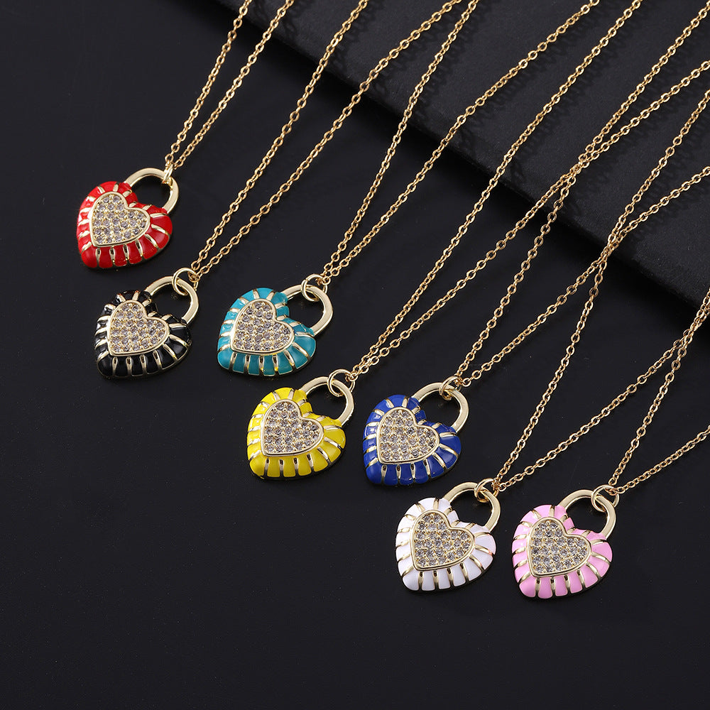 Broken Heart Pendant Necklace