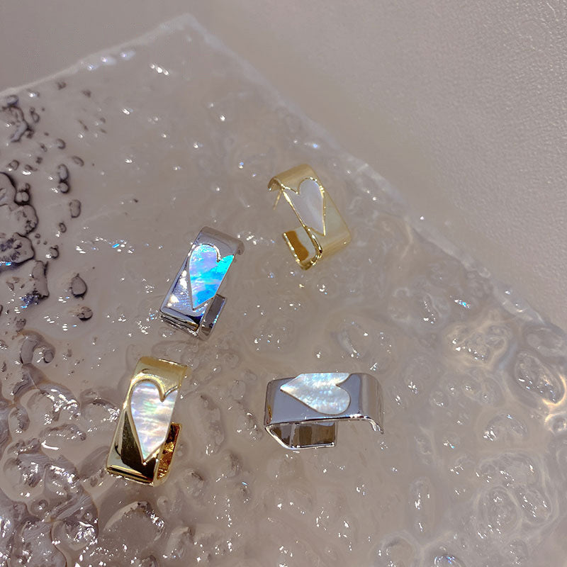 Fashion heart Stud Earrings