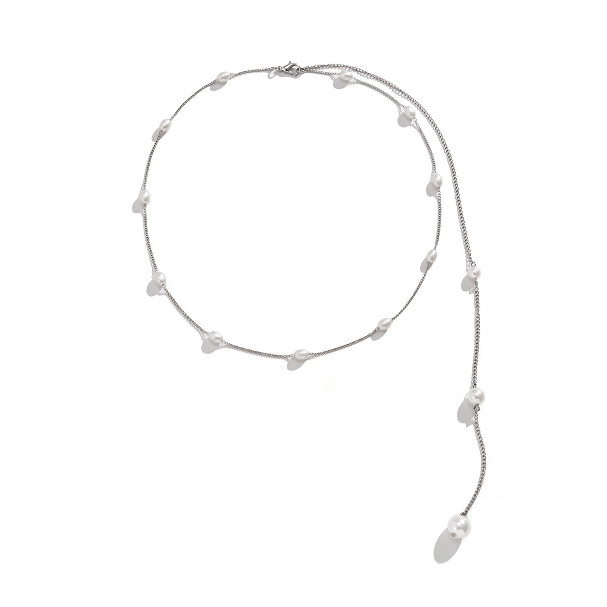 Clavicle Chain pearl Necklace