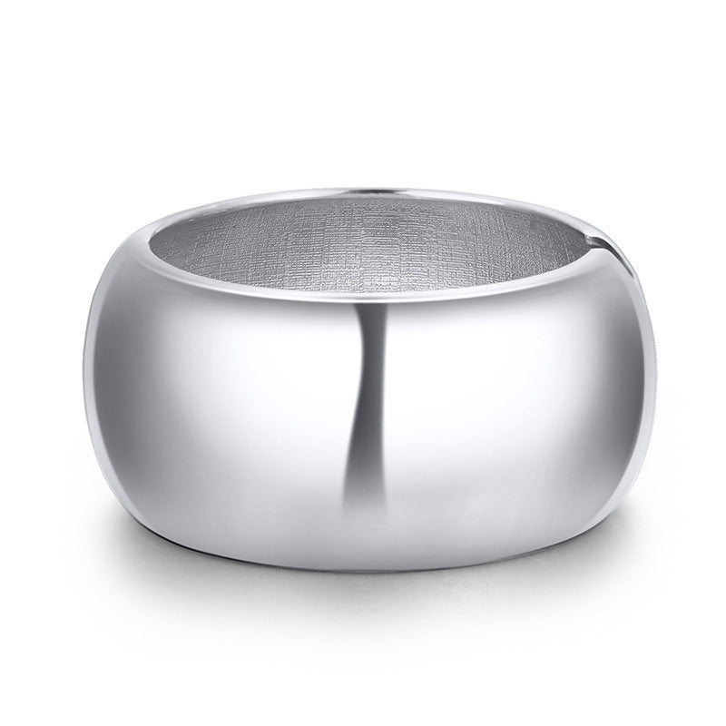 Sisslia Hot Sale Fashionable Jewelry Metal Cuff Bracelet Highly Finishing Solid Metal Design Bracelet For Women
