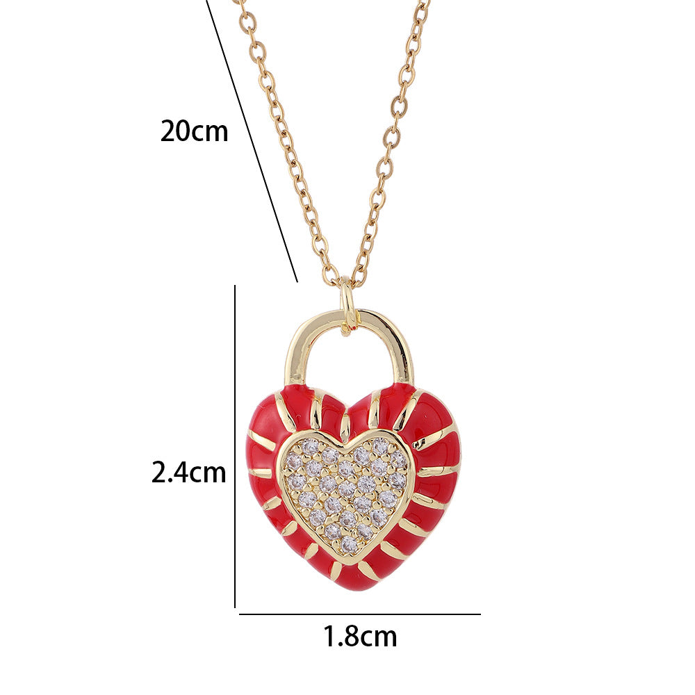 Broken Heart Pendant Necklace