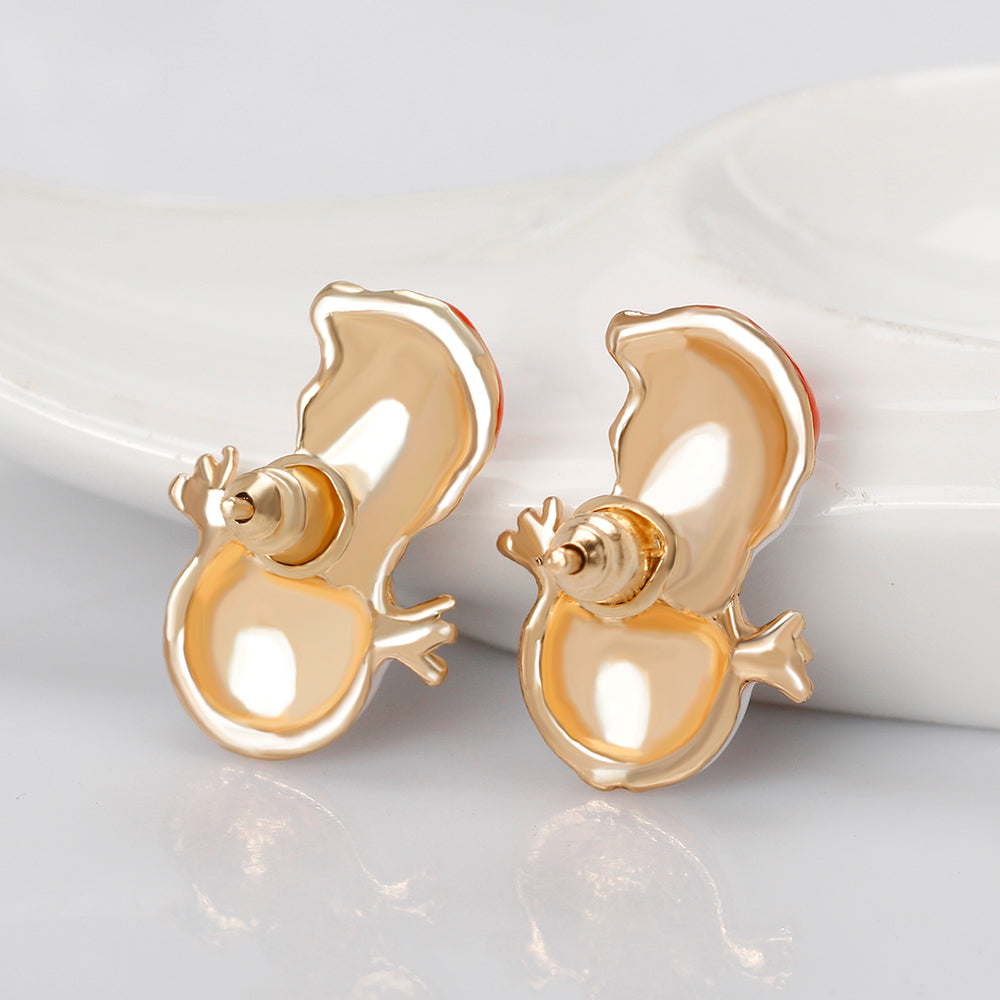 Snowman Christmas Earrings