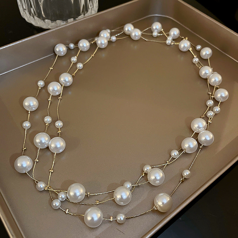 Fairy Long Pearl Necklace