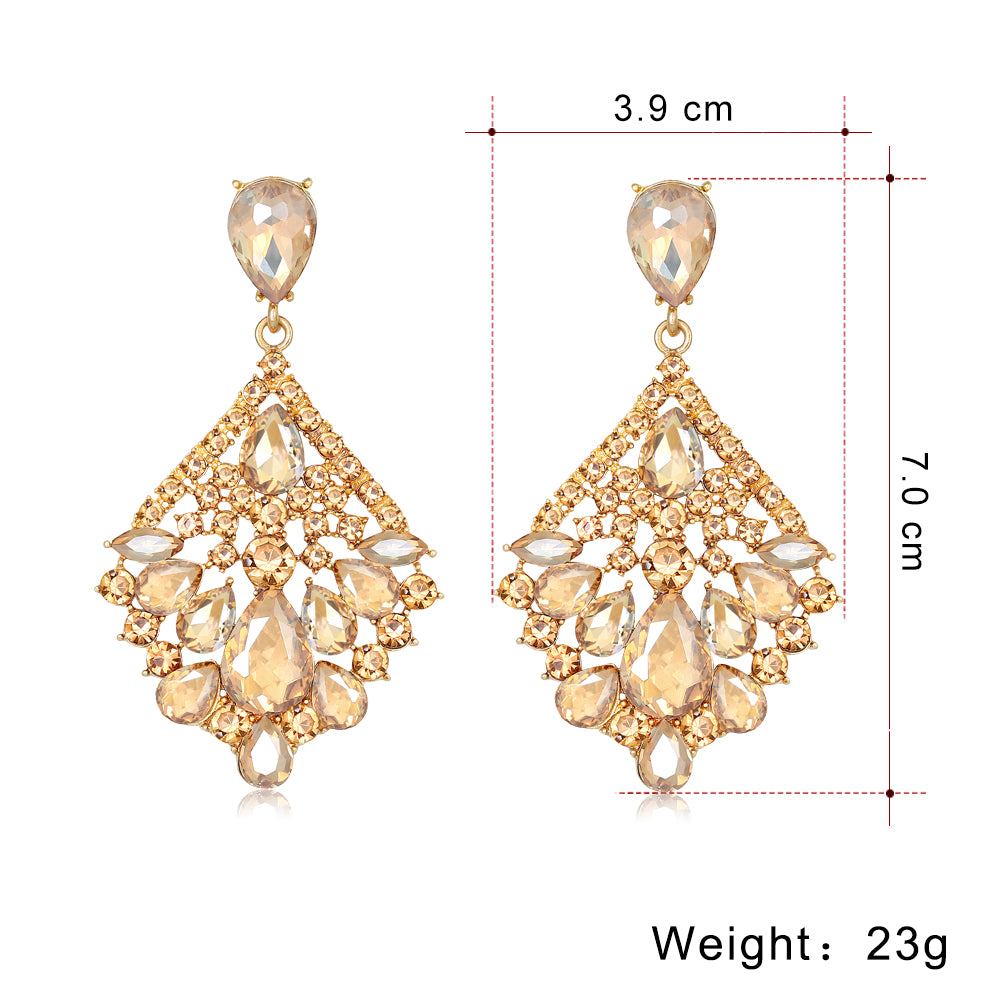 European luxury Acrylic Earrings