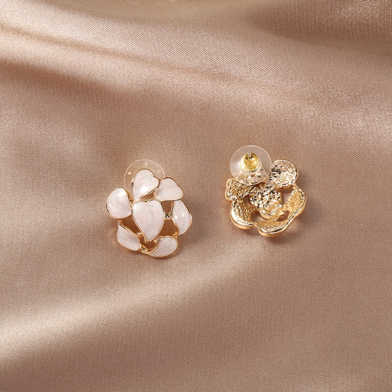 Exquisite Flower Stud Earrings