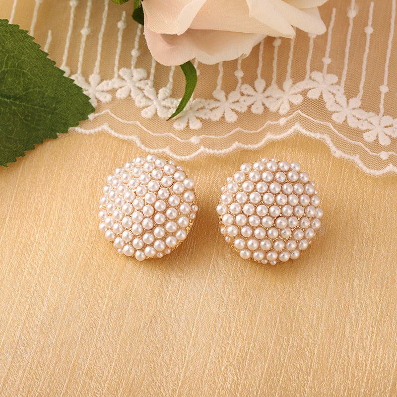 Pearl Earrings S925 Sterling Silver Earrings